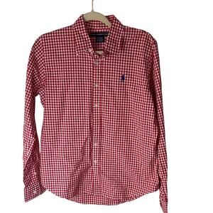 Ralph Lauren Sport Red Checkered Shirt L (Kids)